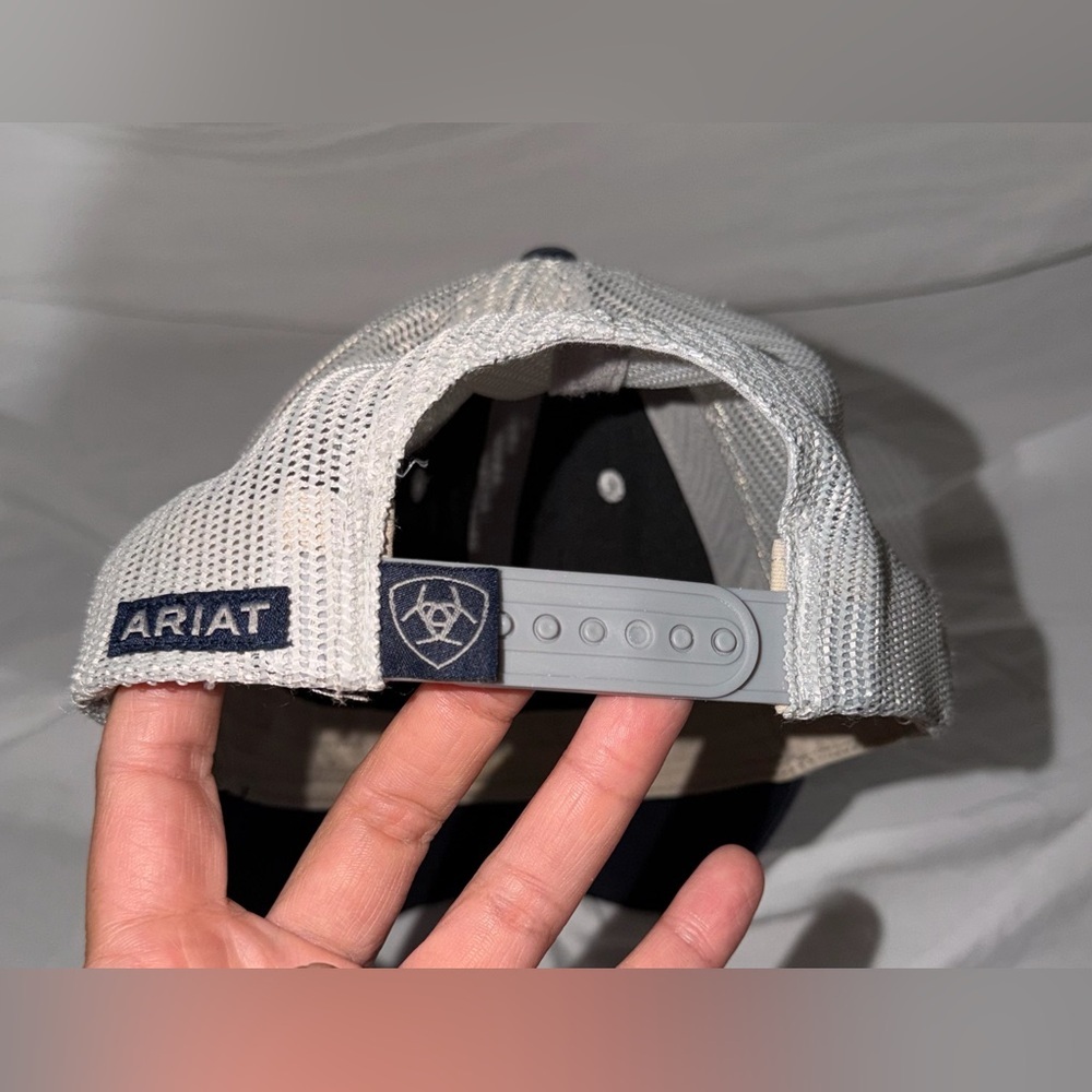 Ariat Men's Blue and Gray Cap - Picture 5 of 5